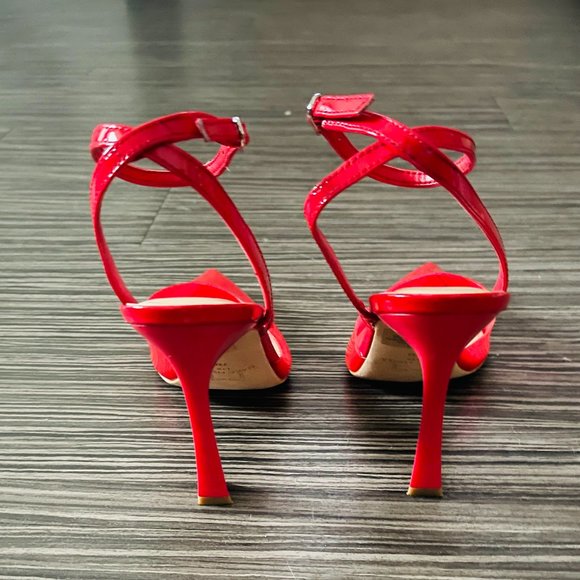 March Fisher, Serano Sculpted Heels, Medium Red - Picture 5 of 14